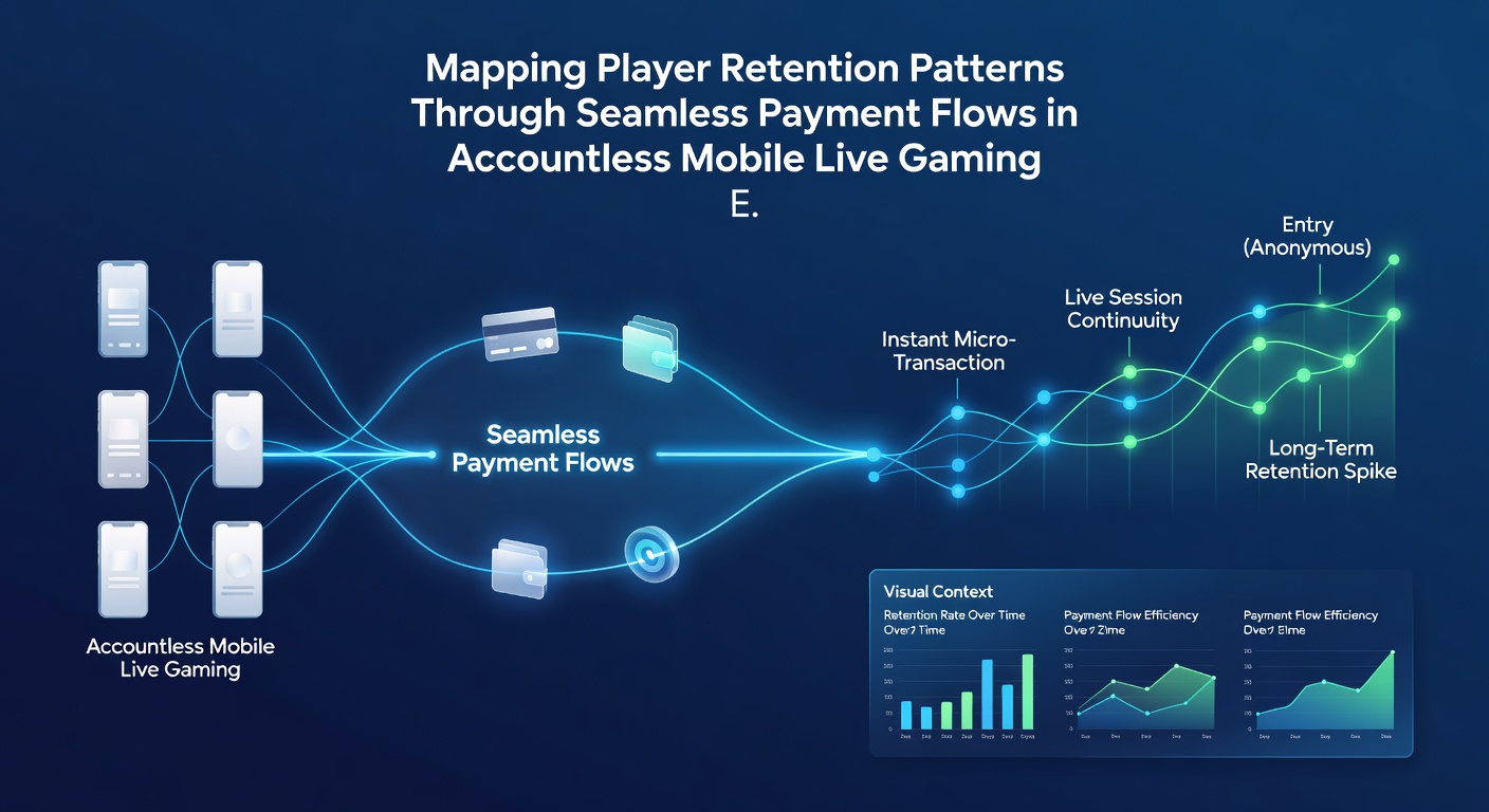 Detailed chart illustrating retention metrics correlated with payment processing speeds in accountless gaming